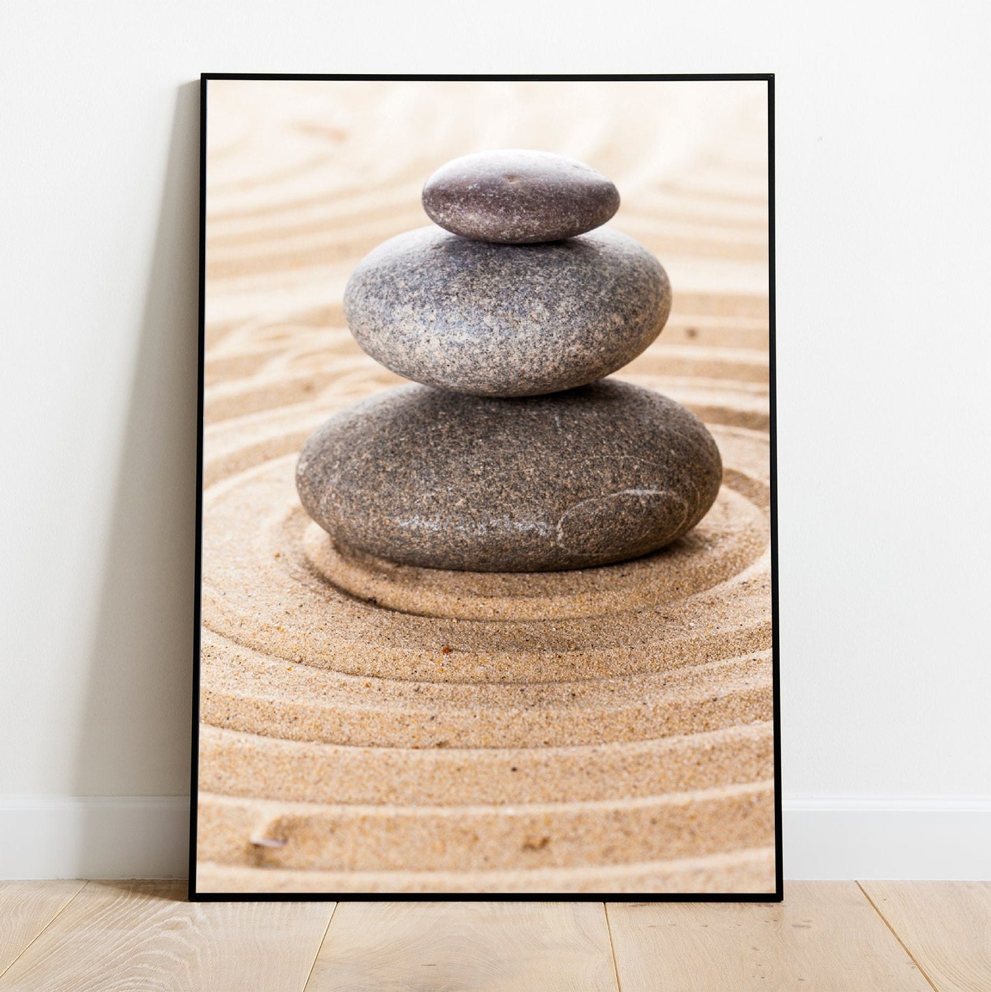 Zen Garden - FRAMED Boho Gallery Print Art Set of 5 Pieces
