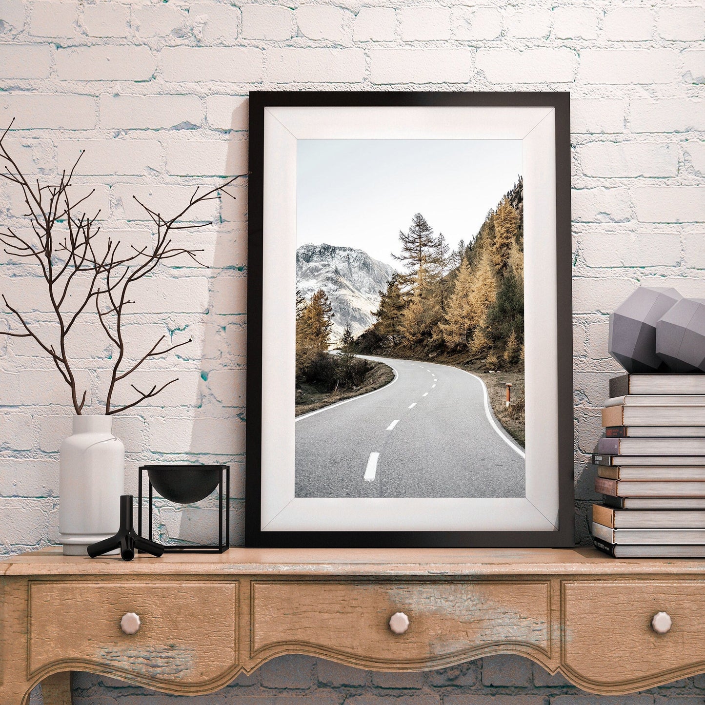 Right Path - Landscape Gallery Wall FRAMED Set of 5 Pieces