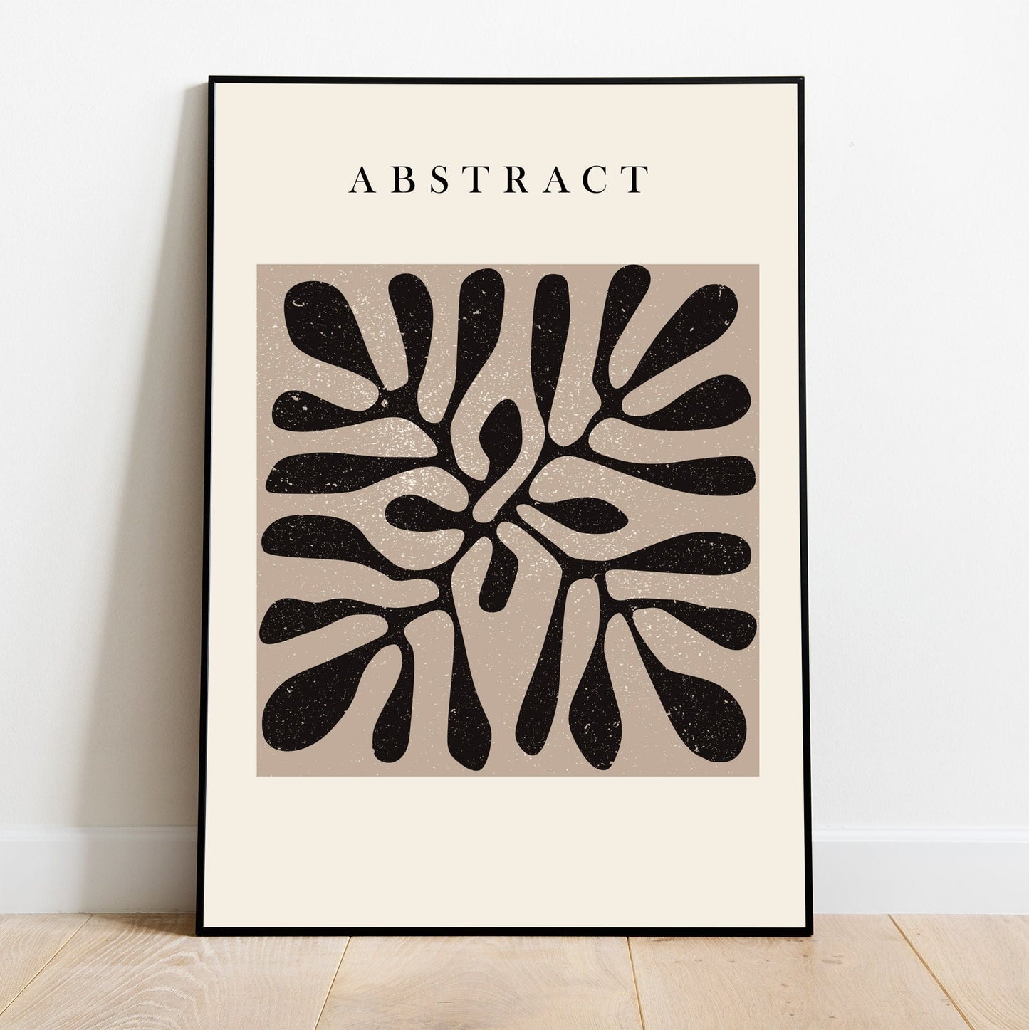 Ethnical - FRAMED Matisse Print Set of 3 Abstract Line Art Gallery