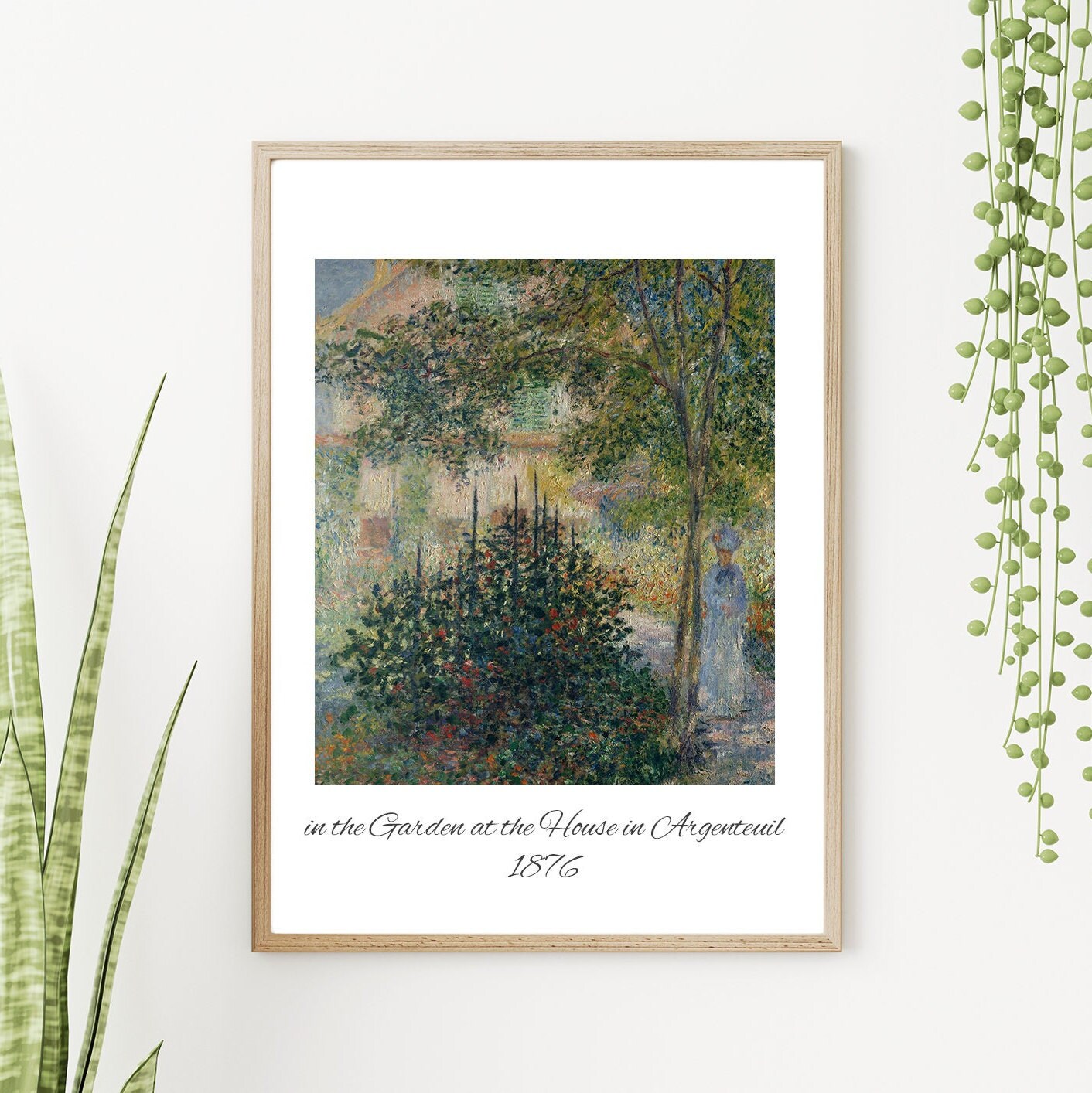 Claude Monet Prints FRAMED 3 Piece Wall Art Monet Framed Poster Set Gallery Wall Set Coastal Print Set Museum Poster Wooden Framed
