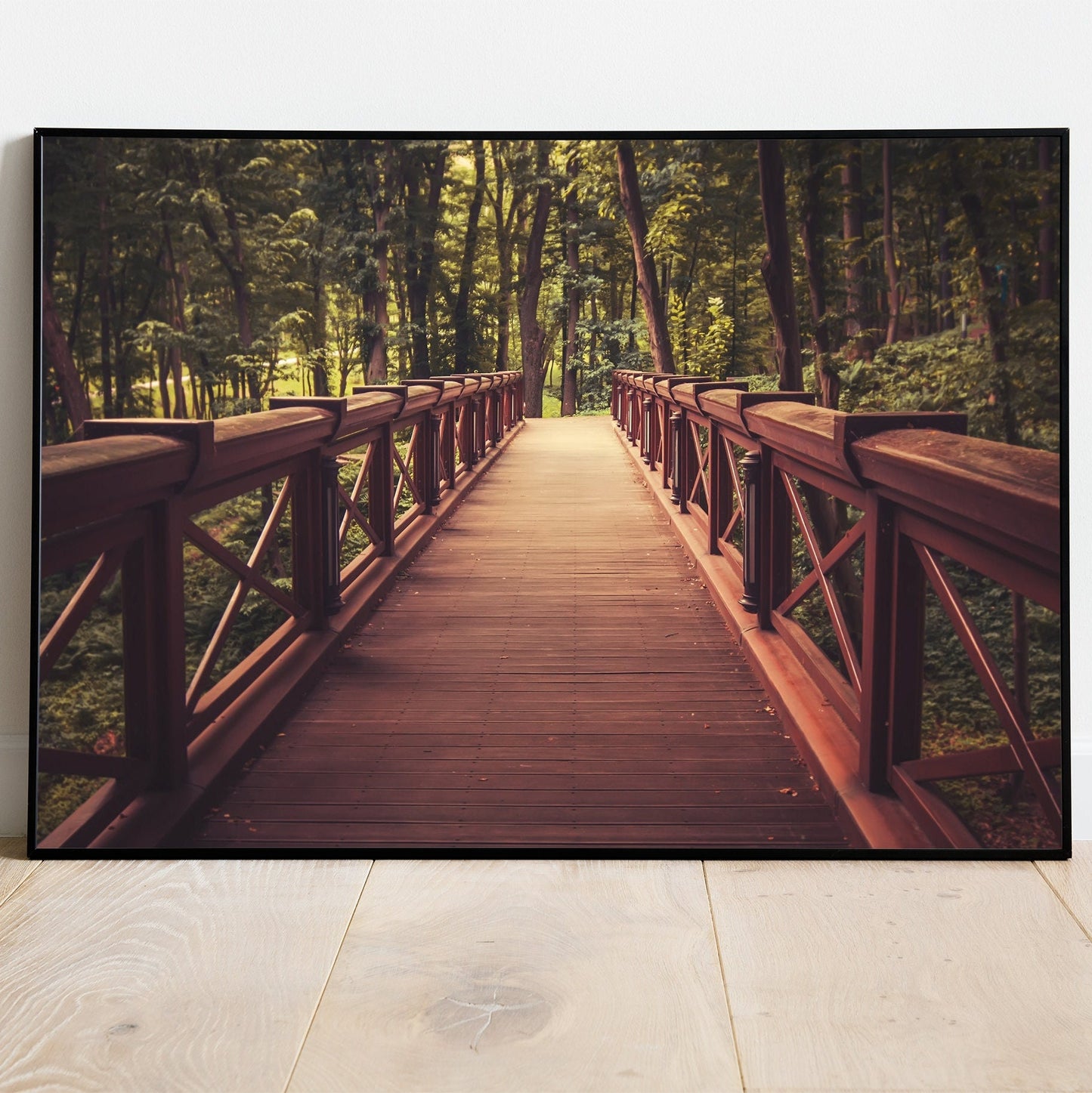 Believe Forest - FRAMED Nature Landscape Wall Art Set of 6 Pieces