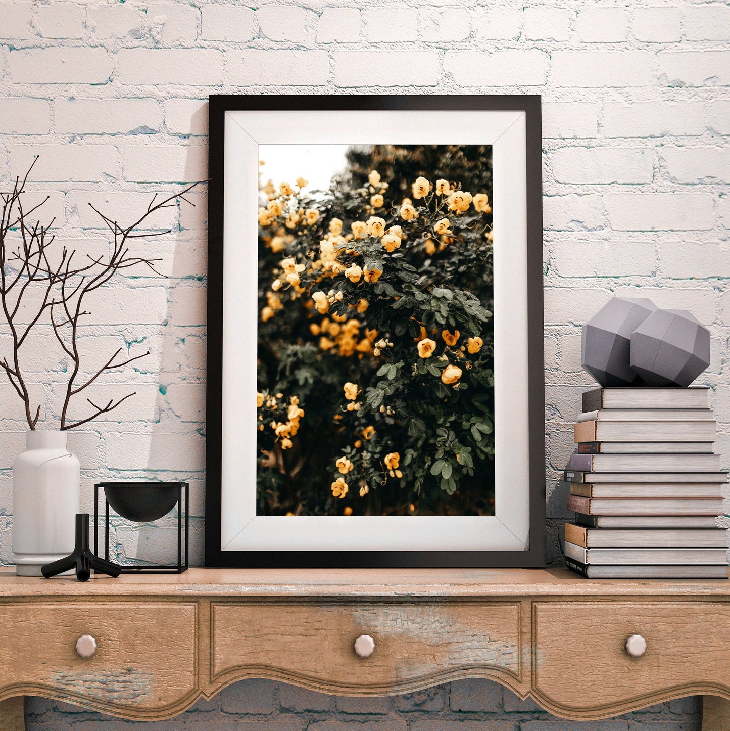 Powerful Thing - FRAMED Floral Print Art Gallery Wall Print Set of 3 Pieces