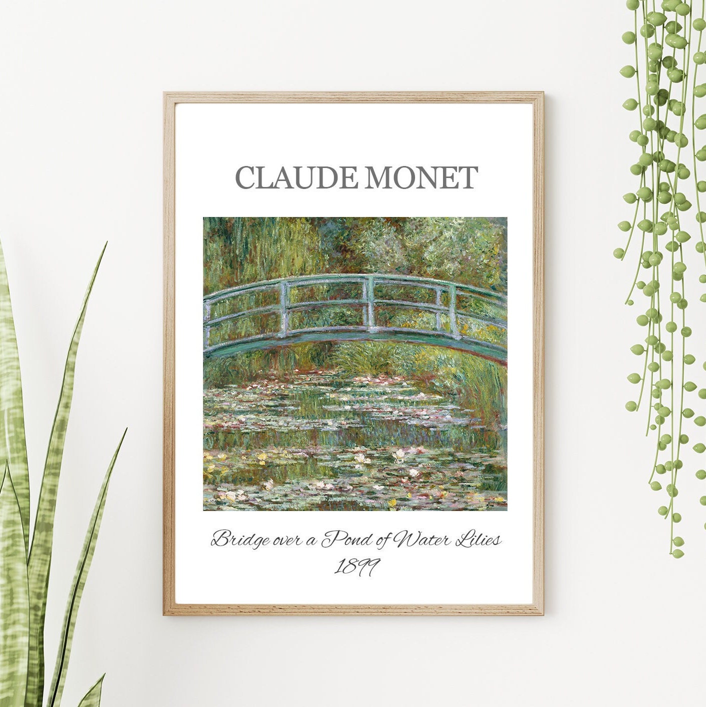 Claude Monet 3 - Claude Monet Prints FRAMED 3 Piece Wall Art Gallery