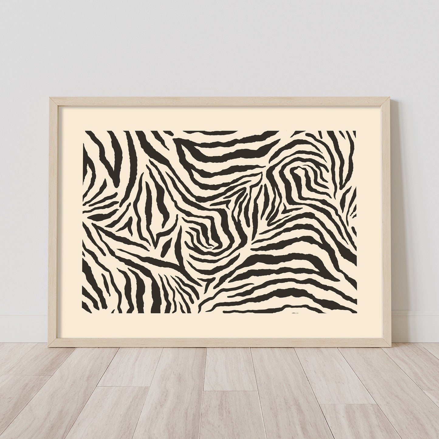 Abstract Art - Modern Gallery Wall Art Set FRAMED 6 Piece