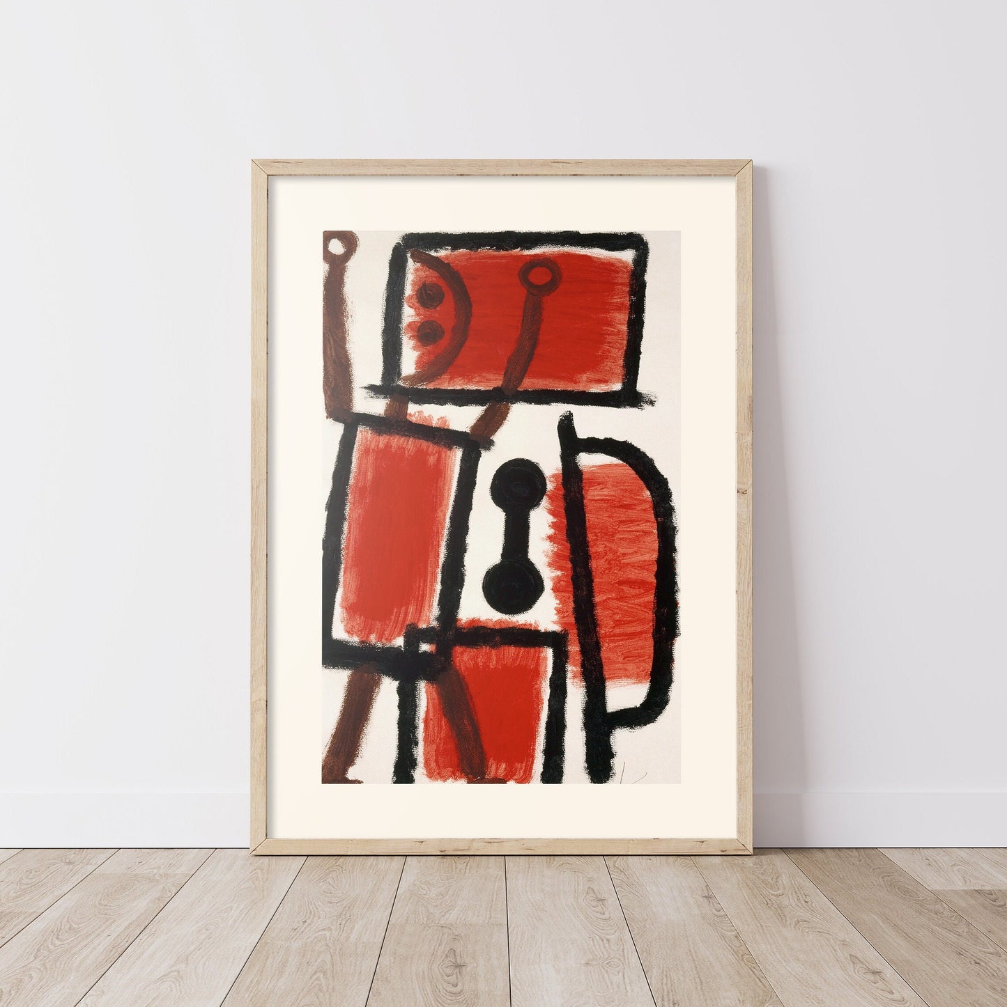 Abstract Art - Modern Gallery Wall Art Set FRAMED 6 Piece