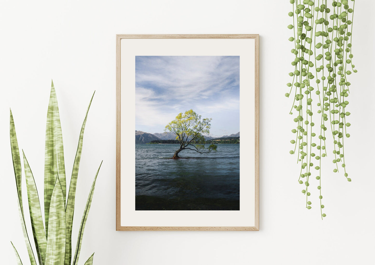 New Zealand - Landscape Art Print Framed 6 Pieces Gallery Wall Set