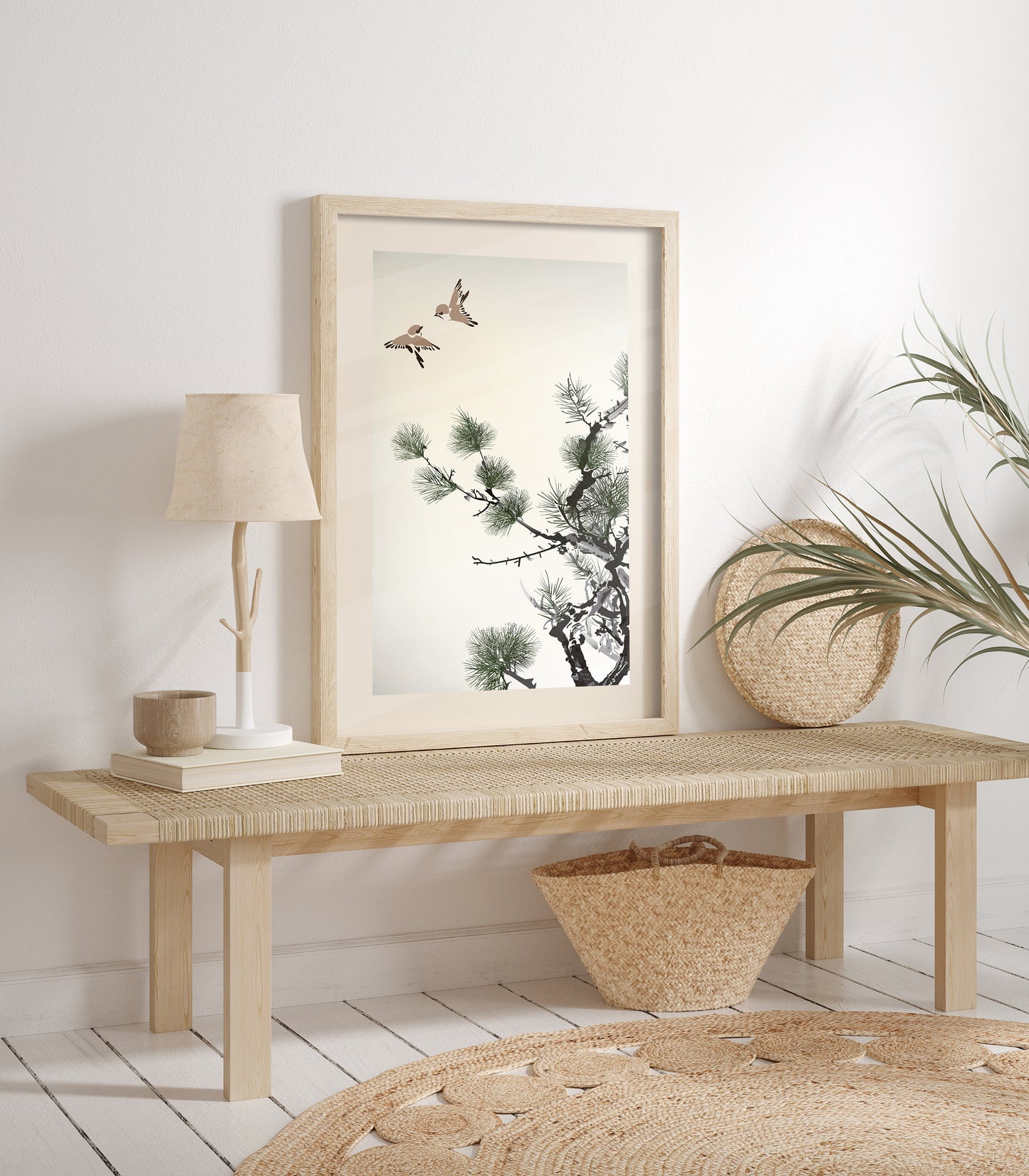 Japan Nature - Gallery Wall Set of 6 FRAMED Prints Japanese ArtWork