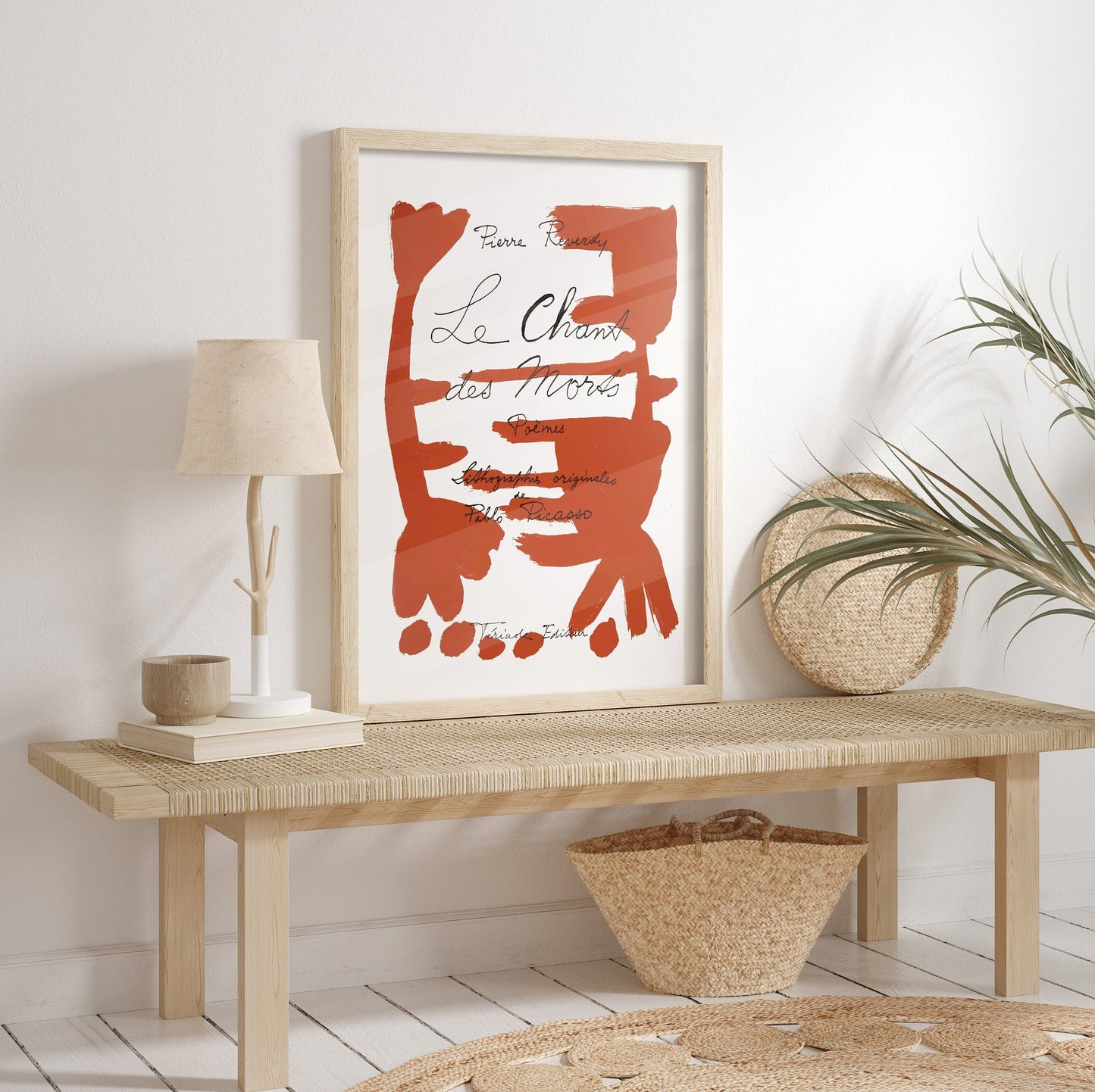 Le Chant - Modern Gallery Wall Art Set FRAMED Picasso Art 5 Pieces