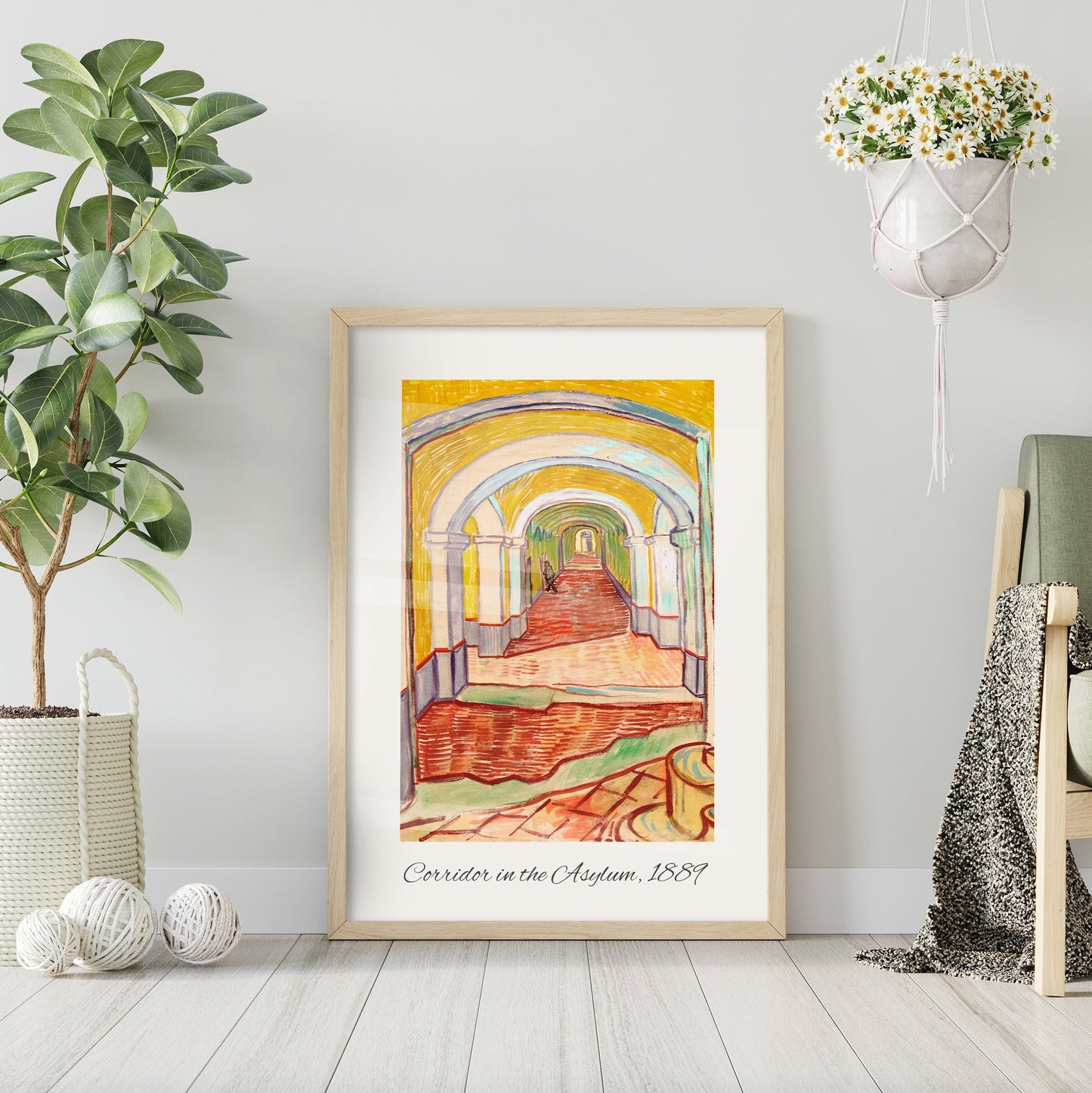 Van Gogh Gallery - Wall Art Set FRAMED 5 Van Gogh Wall Art Ready to Hang