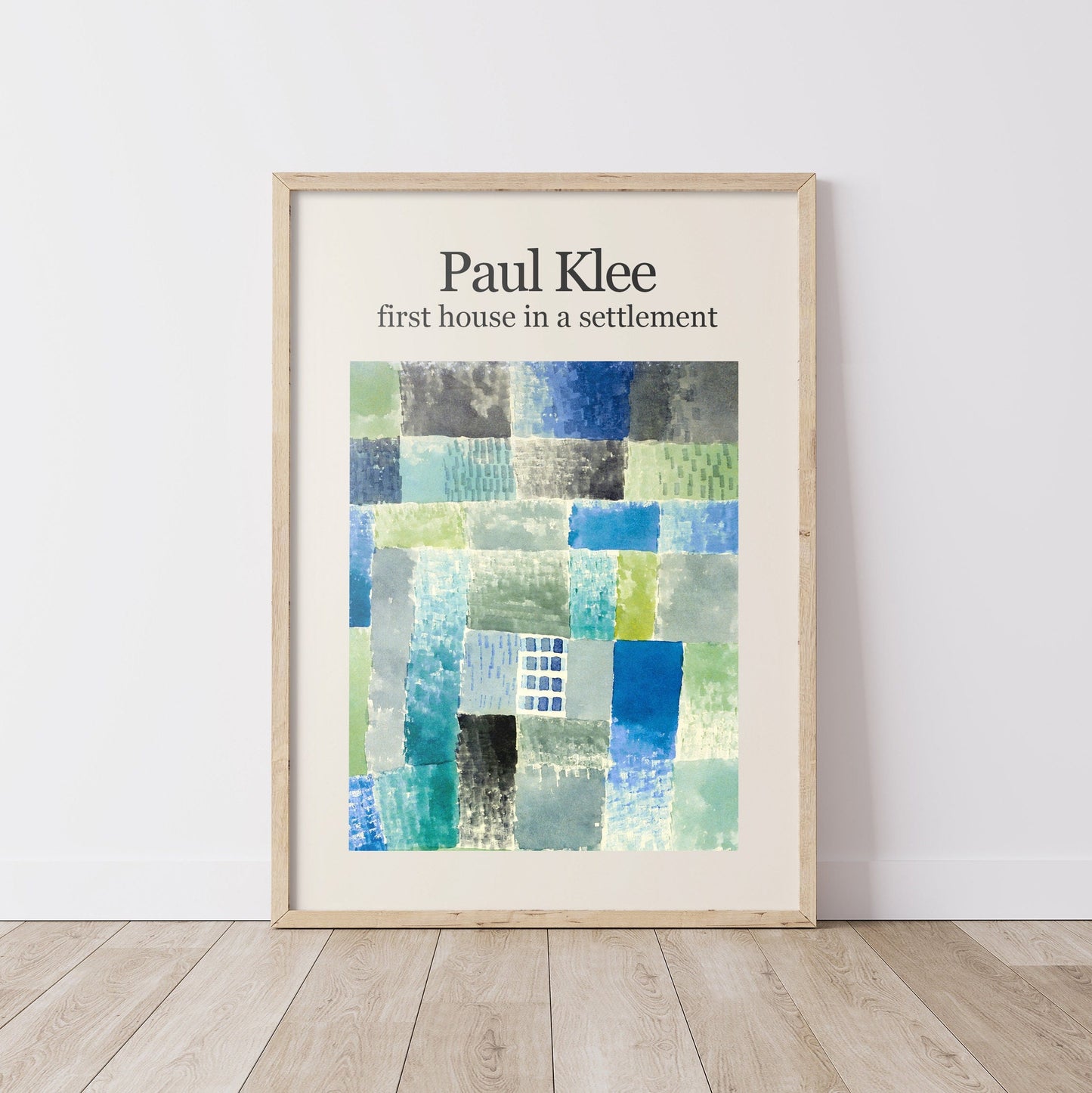 Quick Born - Modern Gallery Wall Art Set FRAMED 6 Pieces