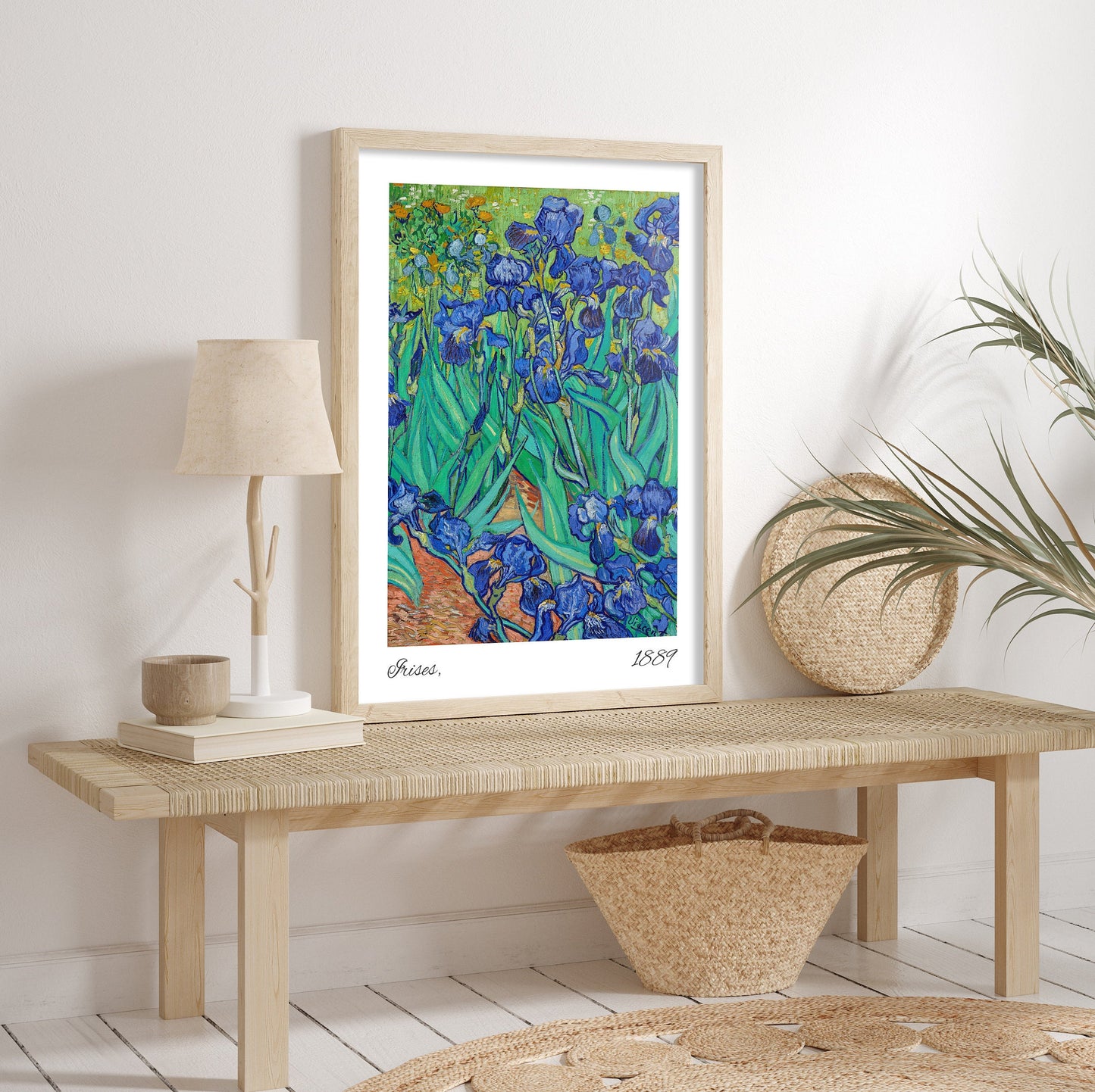 Van Gogh Flowers - Print Gallery Wall Set FRAMED Flowers Print Set