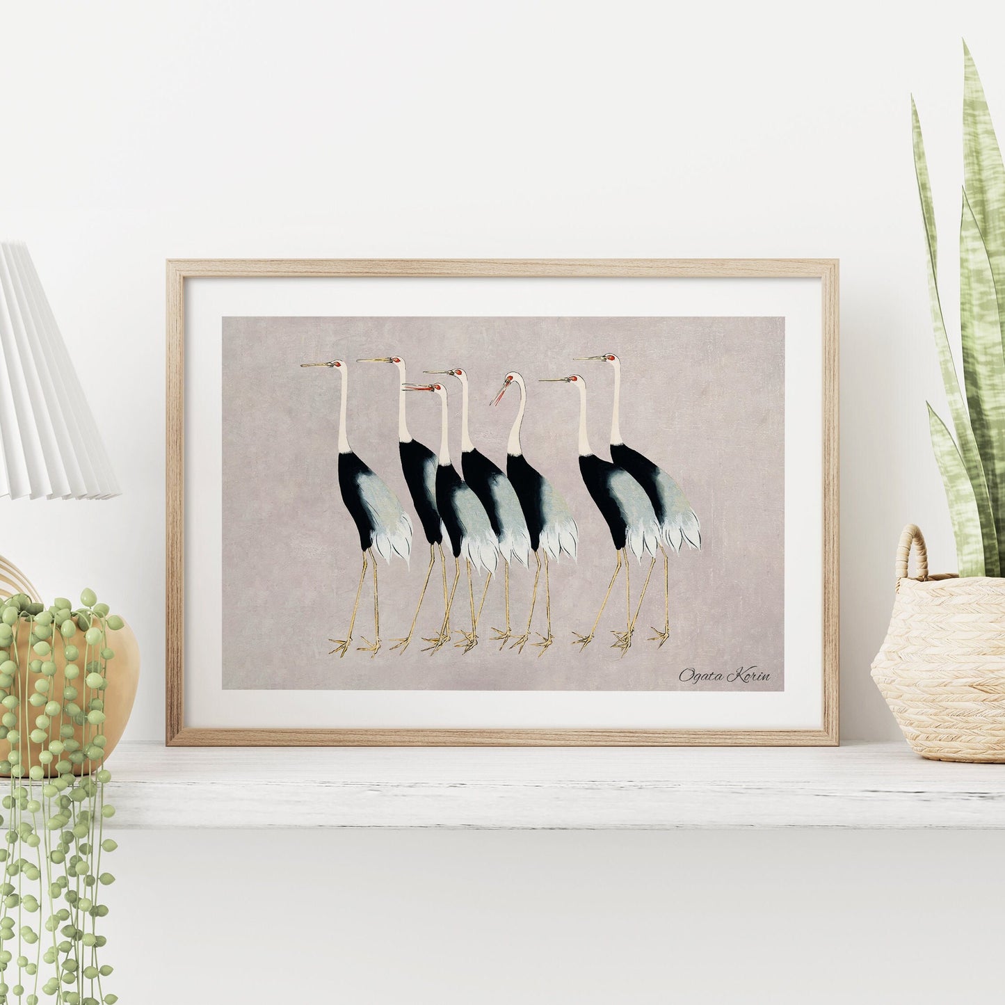 Pelican - FRAMED Gallery Wall Set Floral Print Set of 4 Flower Posters