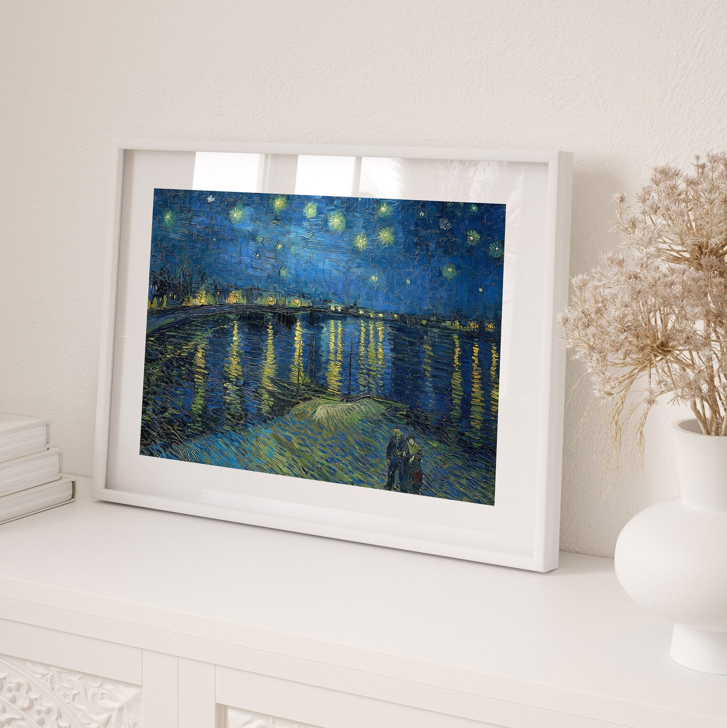 Van Gogh Blue - Van Gogh Gallery Wall Set FRAMED 4 Piece