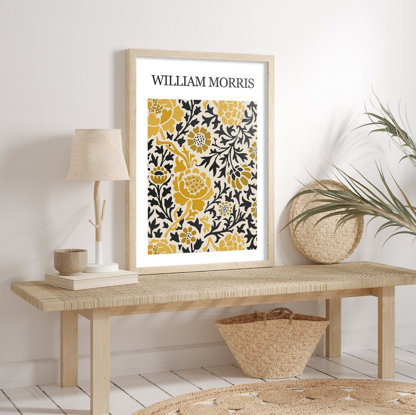 Fun Flower - Eclectic FRAMED Gallery Wall Set of 7 Van Gogh Prints