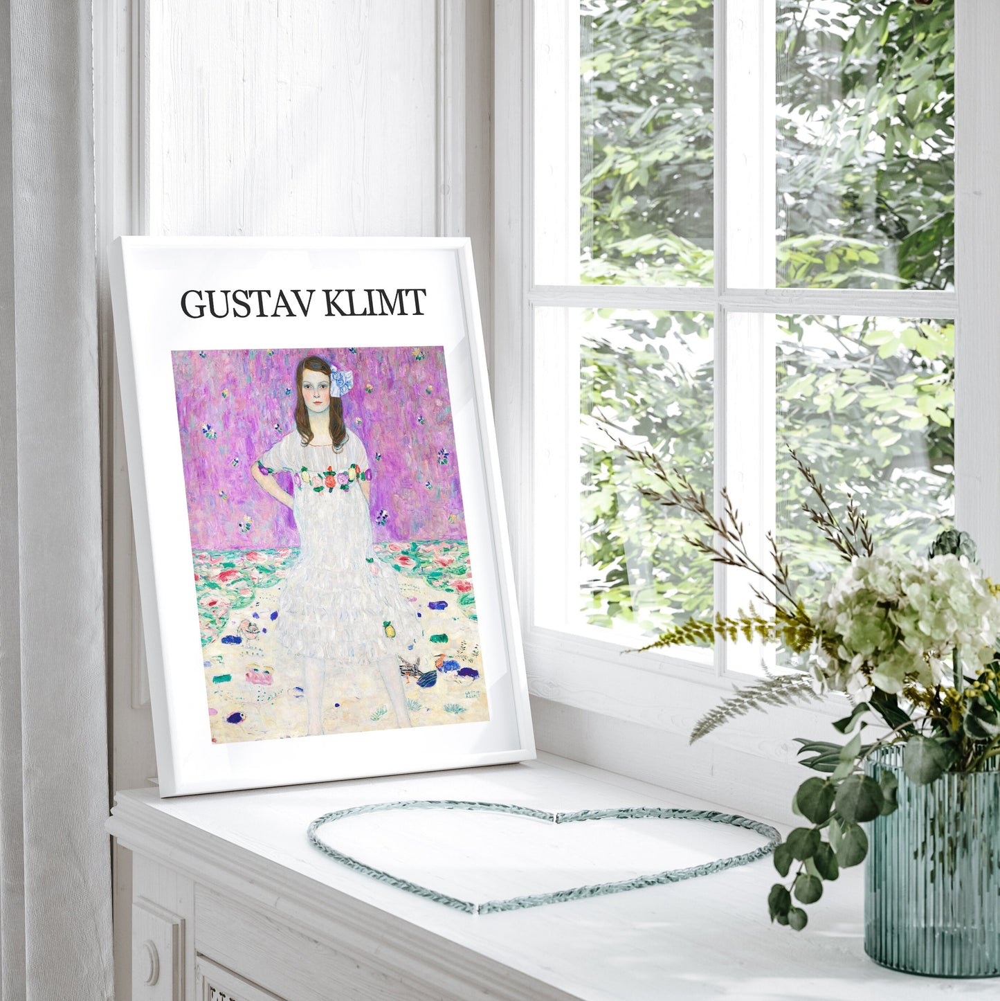 Fun Flower - Eclectic FRAMED Gallery Wall Set of 7 Van Gogh Prints