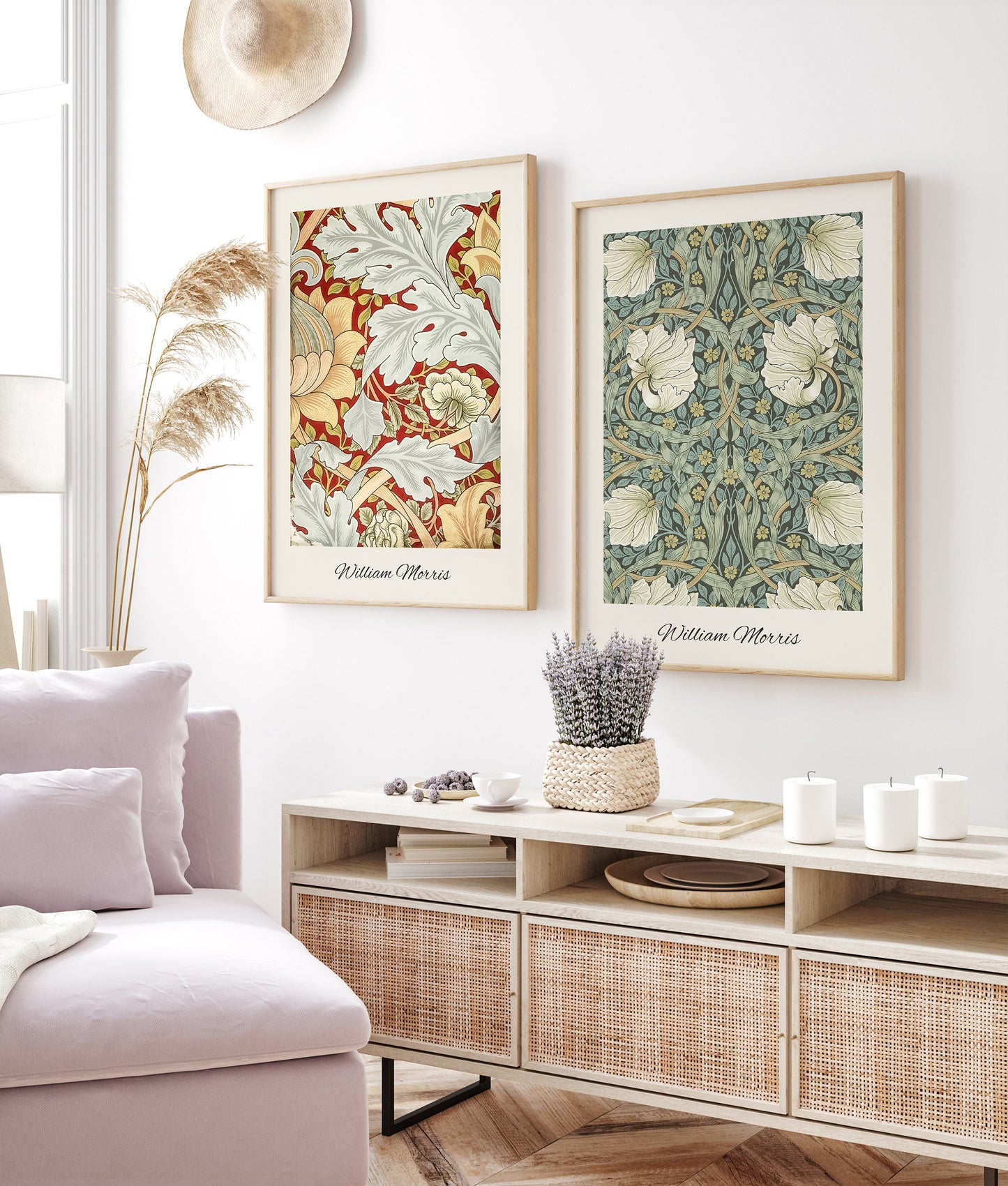 Sylvan Art - Eclectic FRAMED Gallery Set Art Deco of 8