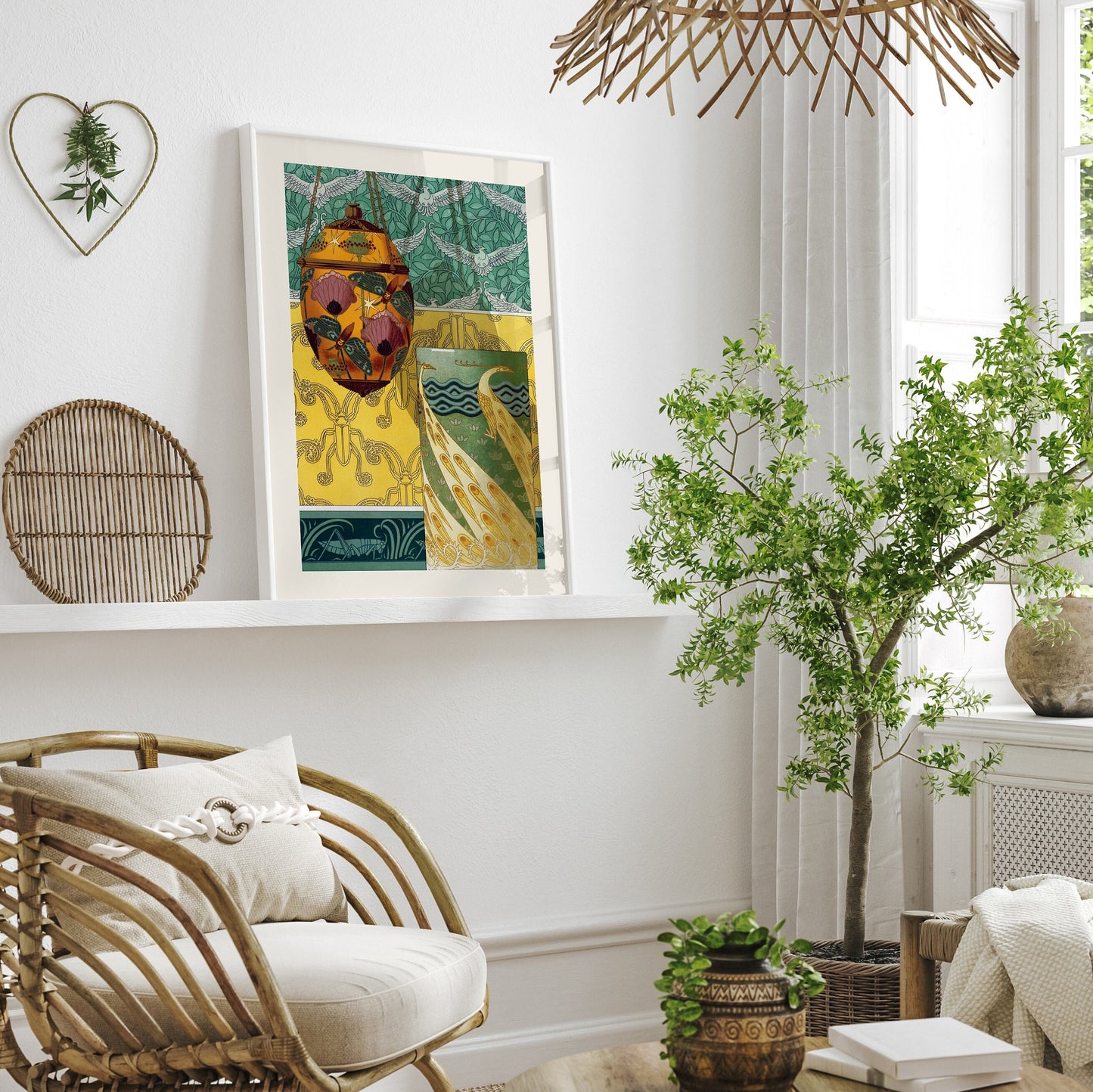 Sylvan Art - Eclectic FRAMED Gallery Set Art Deco of 8