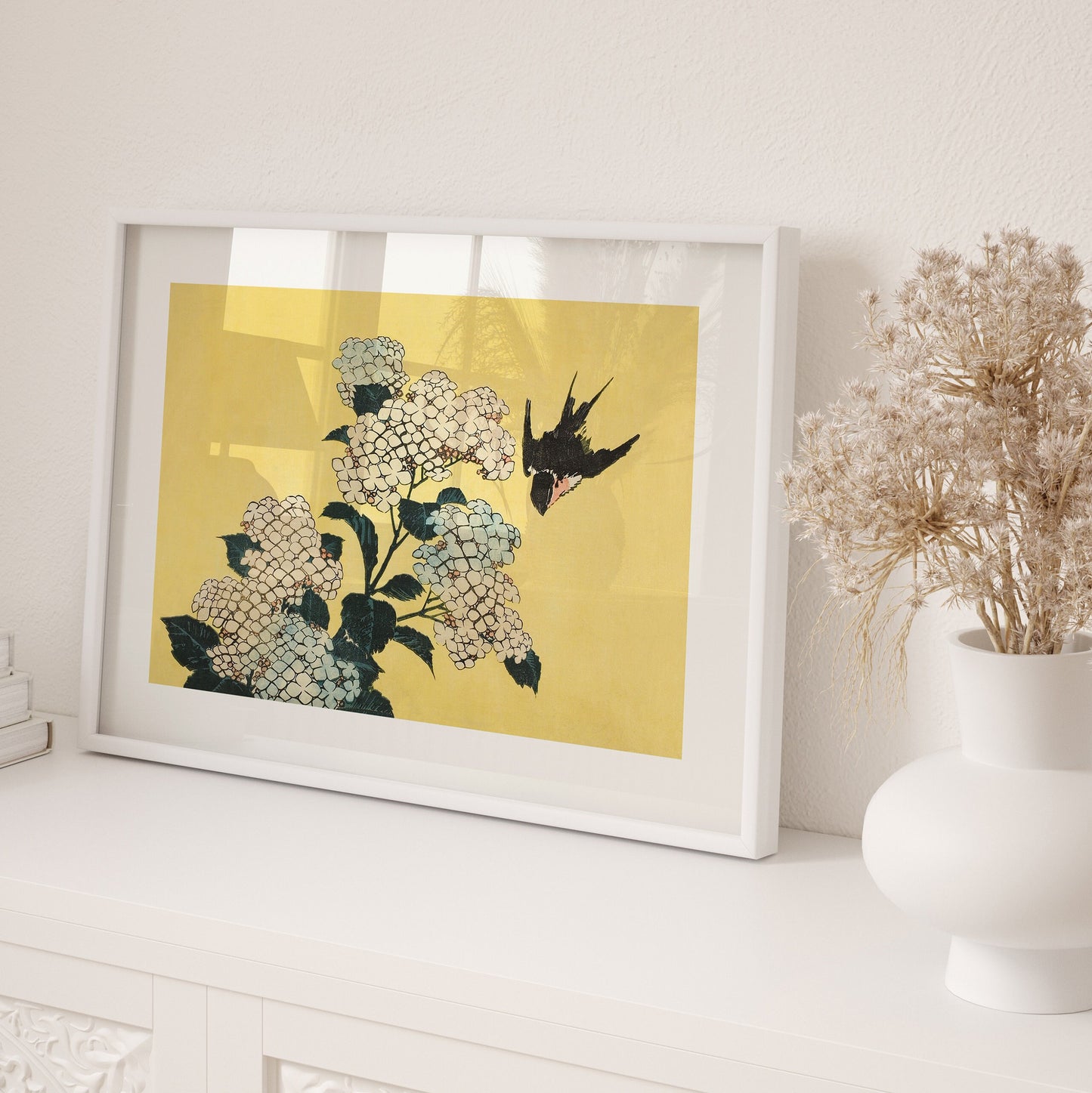 Born Bird - FRAMED Gallery Wall Art Set of 5 Exhibition Poster Set