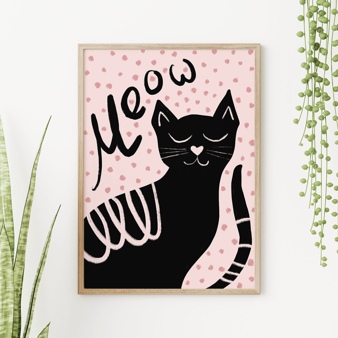 Sugar Lane - Gallery Wall Set of 7 FRAMED Boho Artwork Print Set