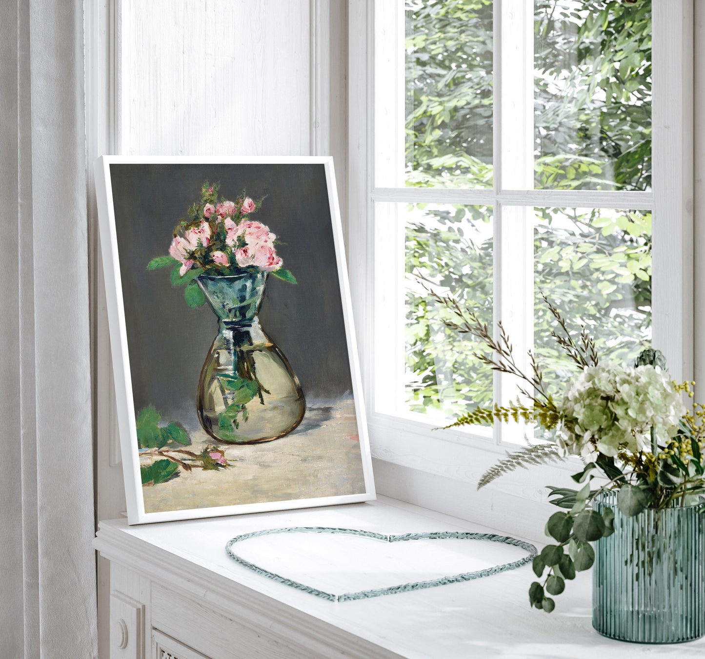 Master Brush - Vintage Gallery Wall Artwork Set FRAMED Set of 7 Pieces