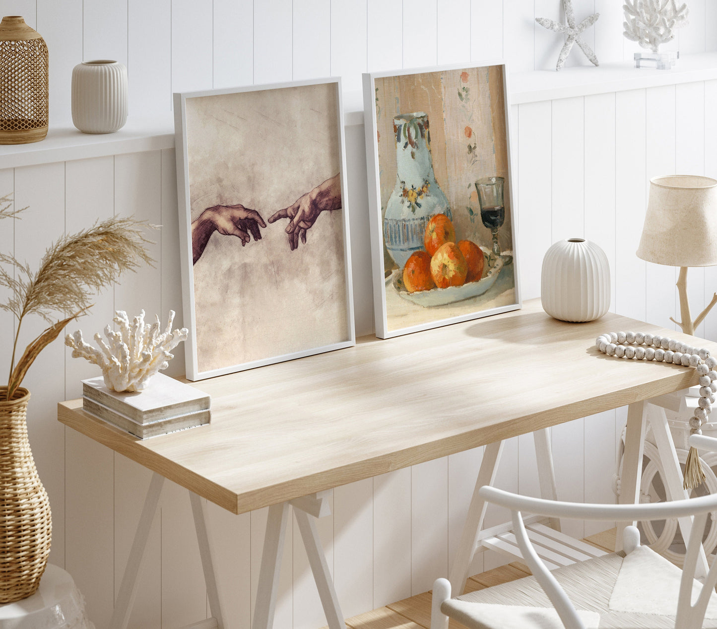Goghue - Classical Art Gallery Wall Set FRAMED Set of 8 Pieces