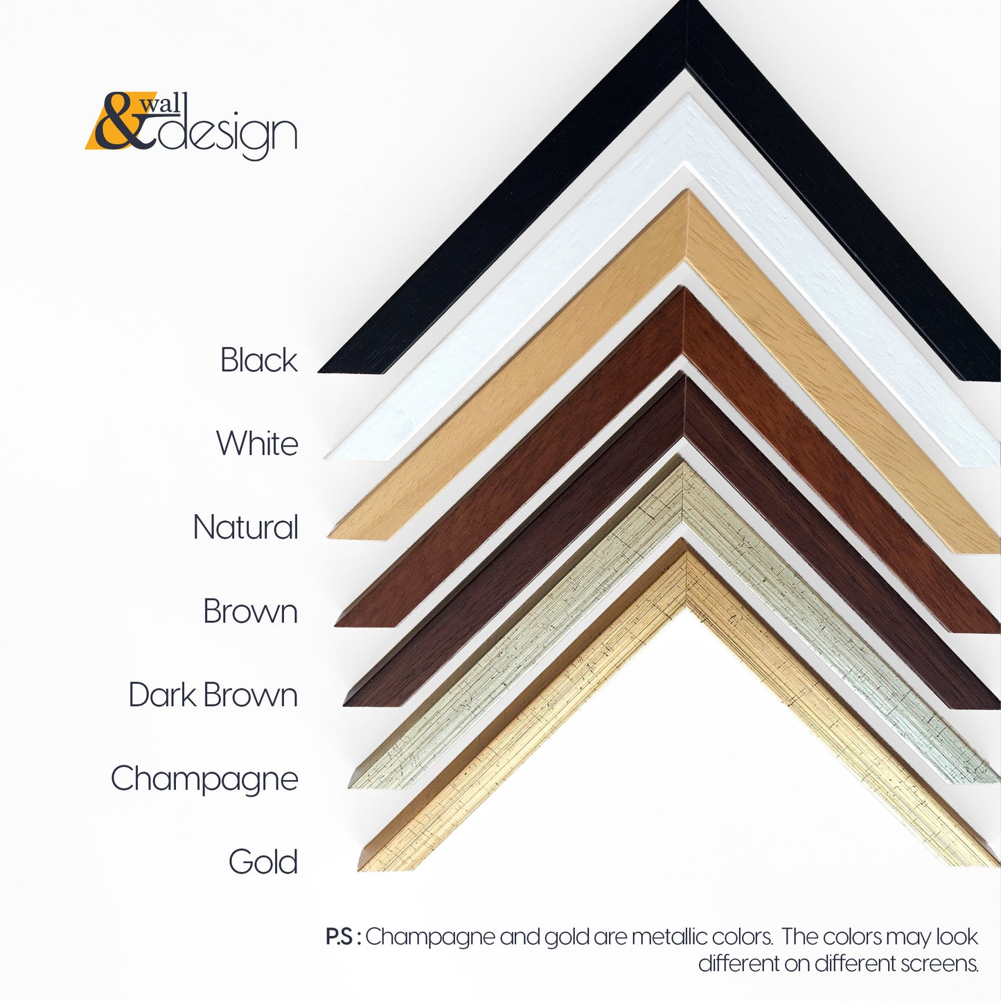 Artorium - Vintage Gallery Wall Art Set Wood FRAMED Set of 9 Pieces