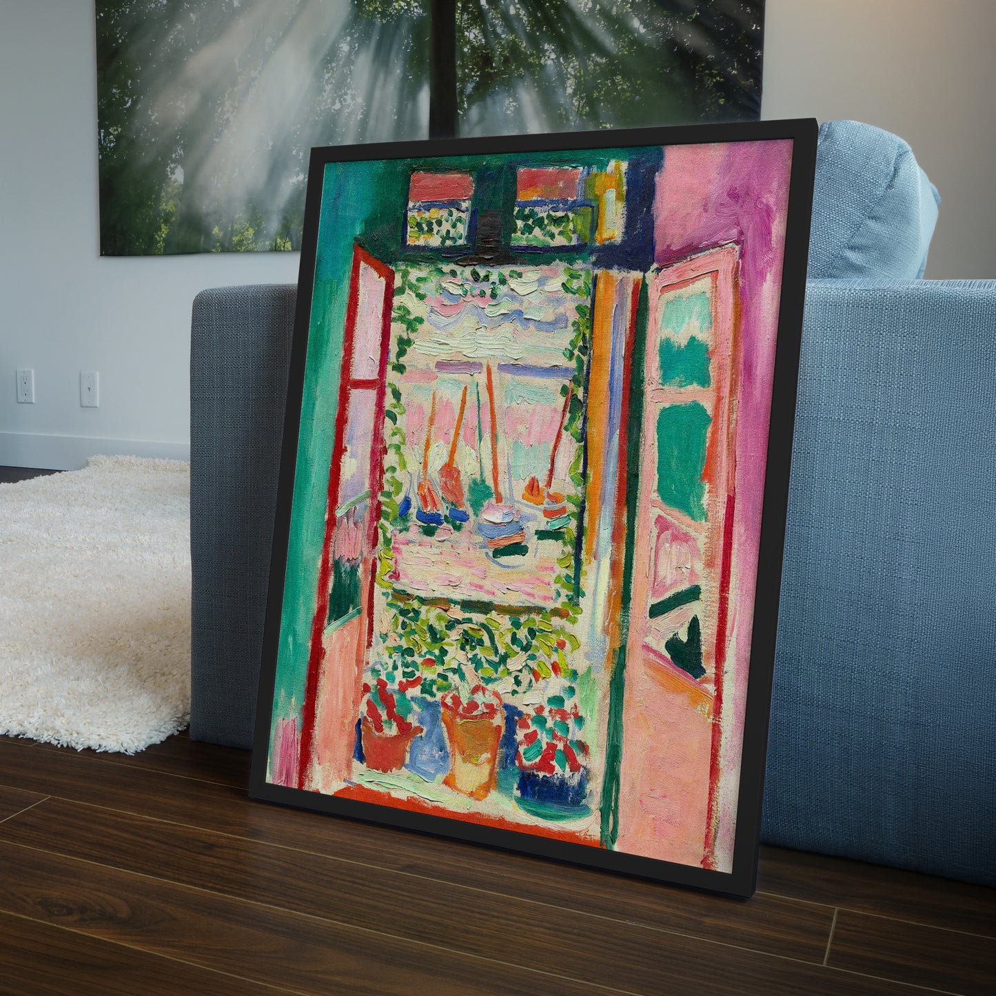 Matisse The Open Window Framed Print | Fauvist Wall Art