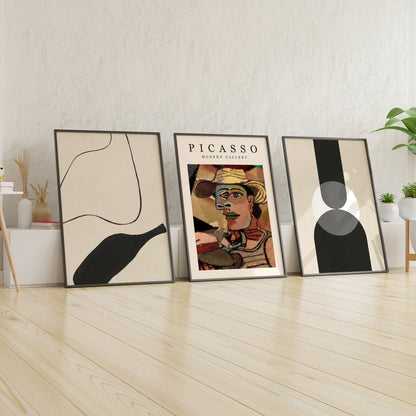 Azuroak Gallery Wall Set – Curated Collection of Abstract and Modern Art