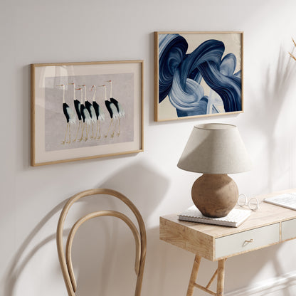 Azuroak Gallery Wall Set – Curated Collection of Abstract and Modern Art