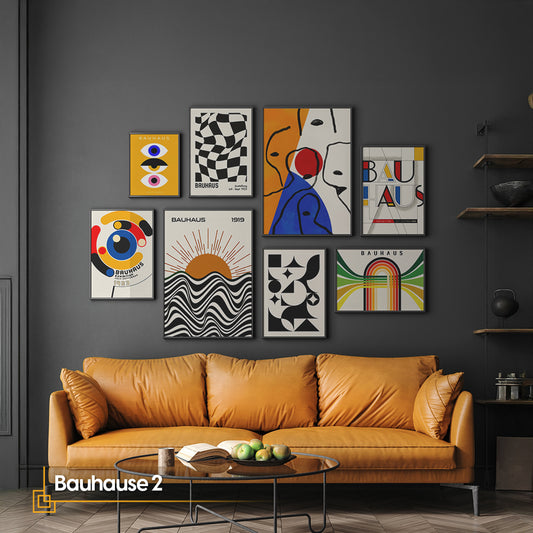 Bauhaus Gallery Wall Set – Bauhaus Collection of Abstract and Modern Art