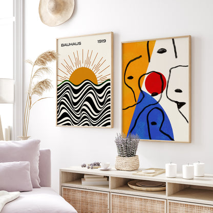 Bauhaus Gallery Wall Set – Bauhaus Collection of Abstract and Modern Art