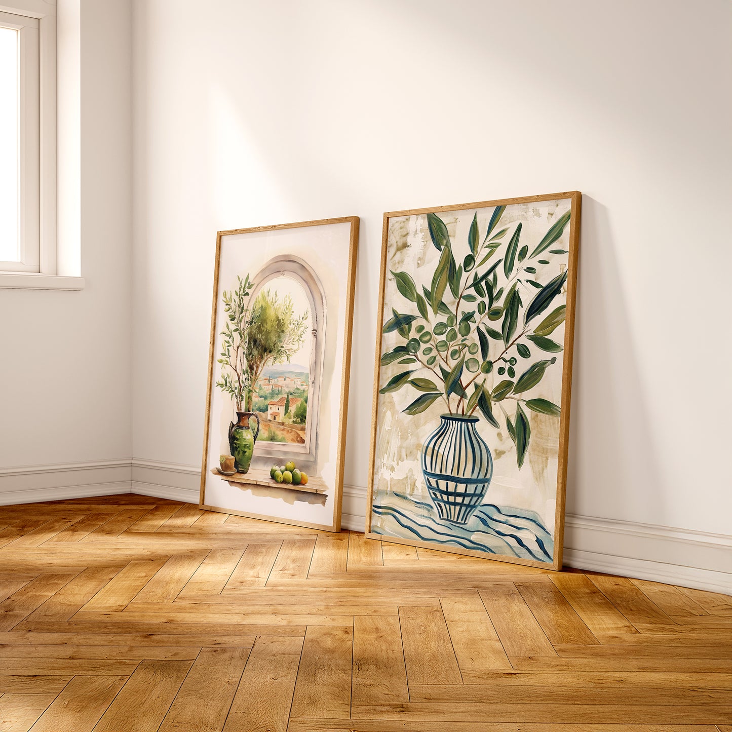Botanest - Botanical & Mediterranean Framed Wall Art Set of 6