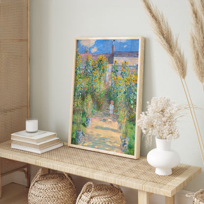 Claude Monet Wall Art Set of 8 | Monet Framed Gallery Fine Art Prints