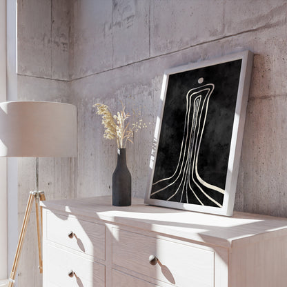 Galerbe - Abstract Matisse Framed Wall Art Set of 6