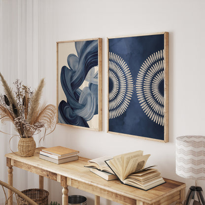 Framed Minimalist Geometric & Portrait Wall Art Gallery | Geo Nomad