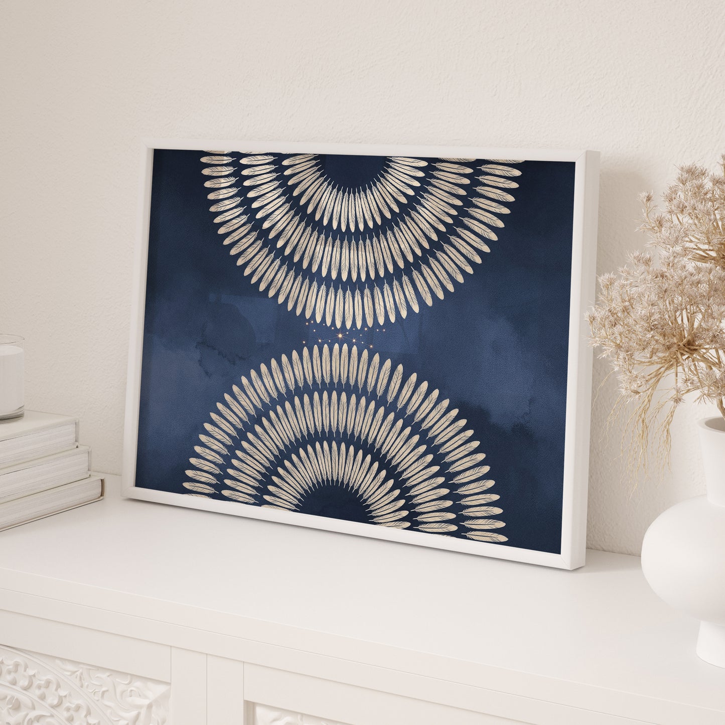 Framed Minimalist Geometric & Portrait Wall Art Gallery | Geo Nomad