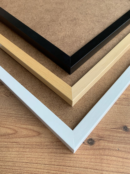 About Act - 5 Pieces Wooden FRAMED Theatre Poster Set