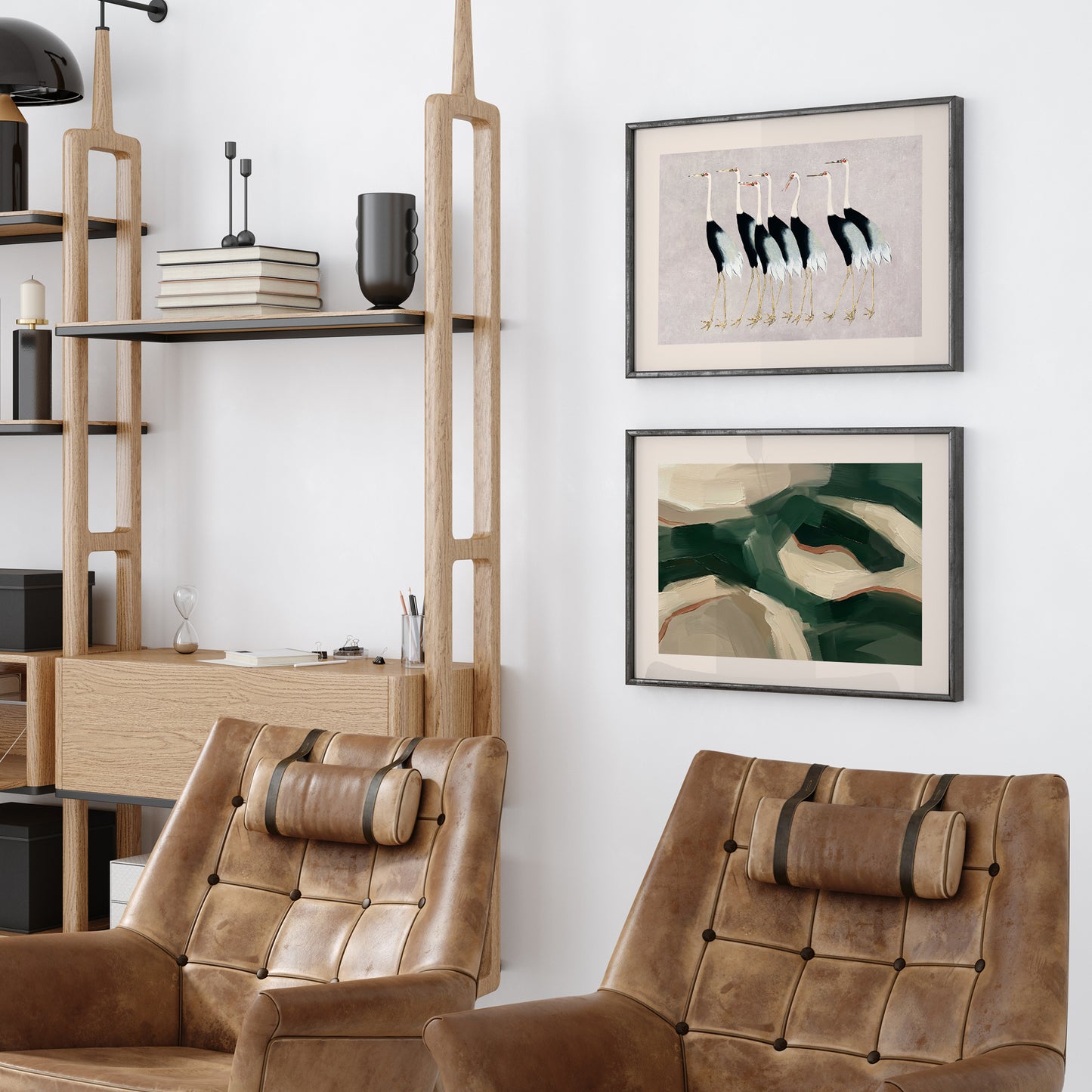 Minimalist Boho Framed Gallery Wall Art Set | Inpeace