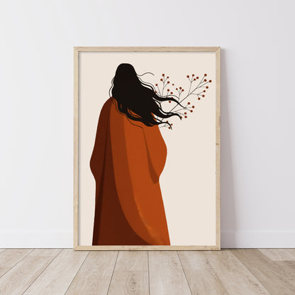 Minimalist Boho Framed Gallery Wall Art Set | Inpeace