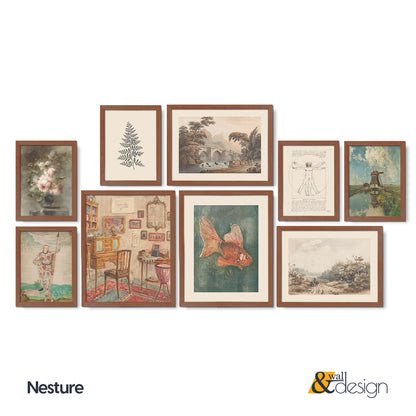 Nesture - Eclectic Wall Art Prints Framed