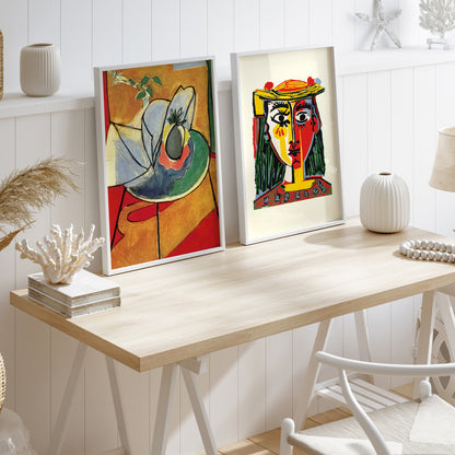 Verdisson Art Gallery Wall Set of 9 Pieces - Mixed Masterpieces (Klee, Koson, Vonnoh, Cranes, Portrait)