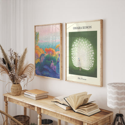Verdisson Art Gallery Wall Set of 9 Pieces - Mixed Masterpieces (Klee, Koson, Vonnoh, Cranes, Portrait)
