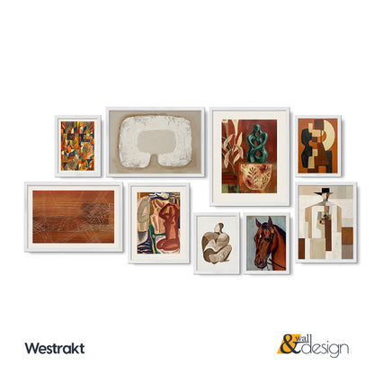 Westrakt - Curated Framed Wall Art Gallery Set