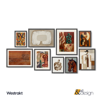 Westrakt - Curated Framed Wall Art Gallery Set
