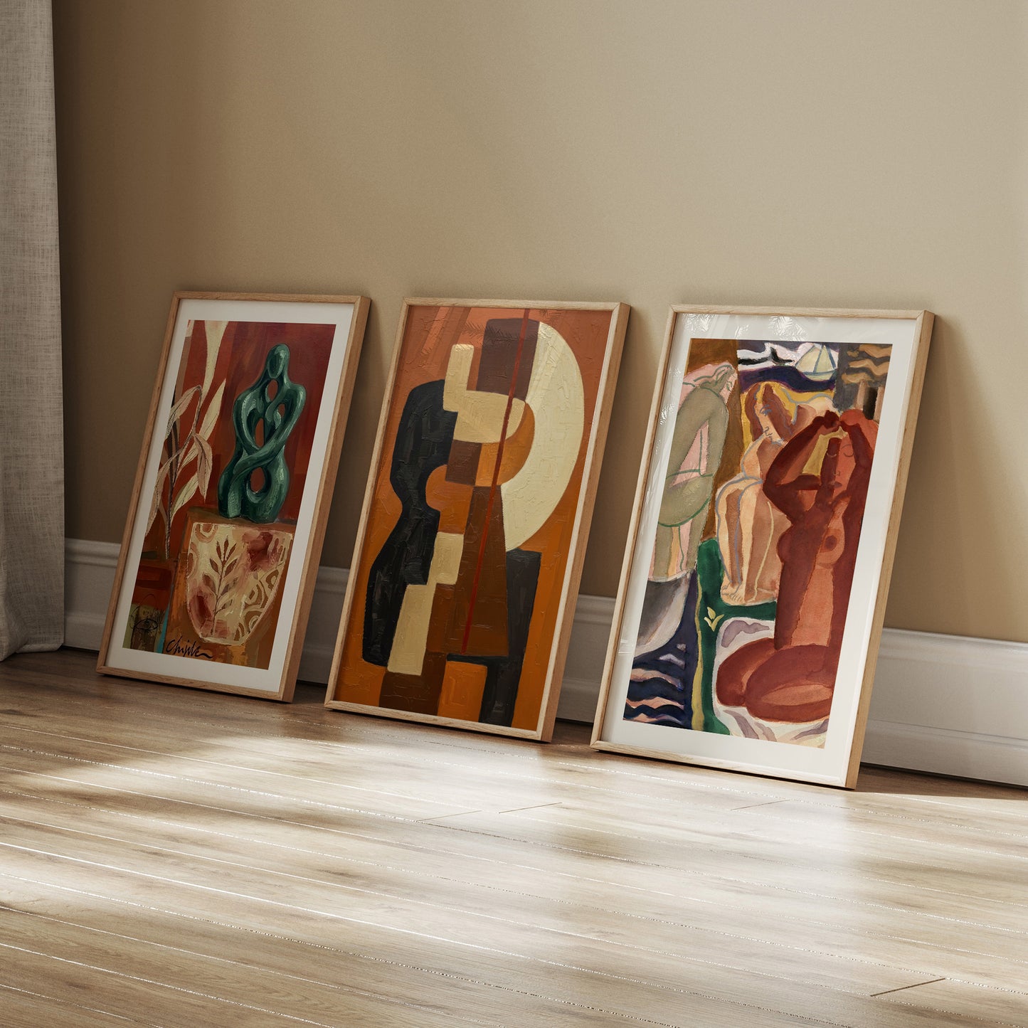 Westrakt - Curated Framed Wall Art Gallery Set