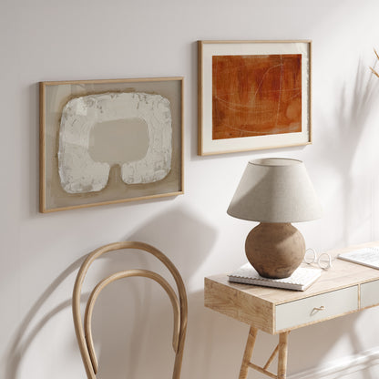 Westrakt Curated Framed Wall Art Gallery Set - 9 Mid-Century & Abstract Prints