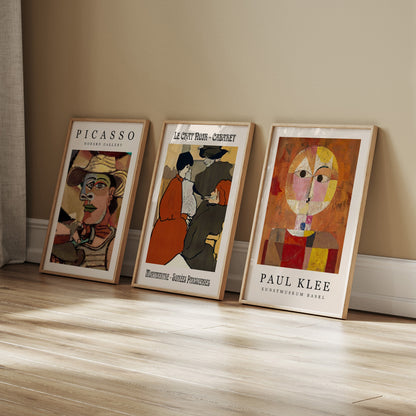 Burnt Orange Gallery Wall Set with Eclectic Curated Wall Art Prints Bundle, Ready to Hang Organic Modern Living Room Wall Decor