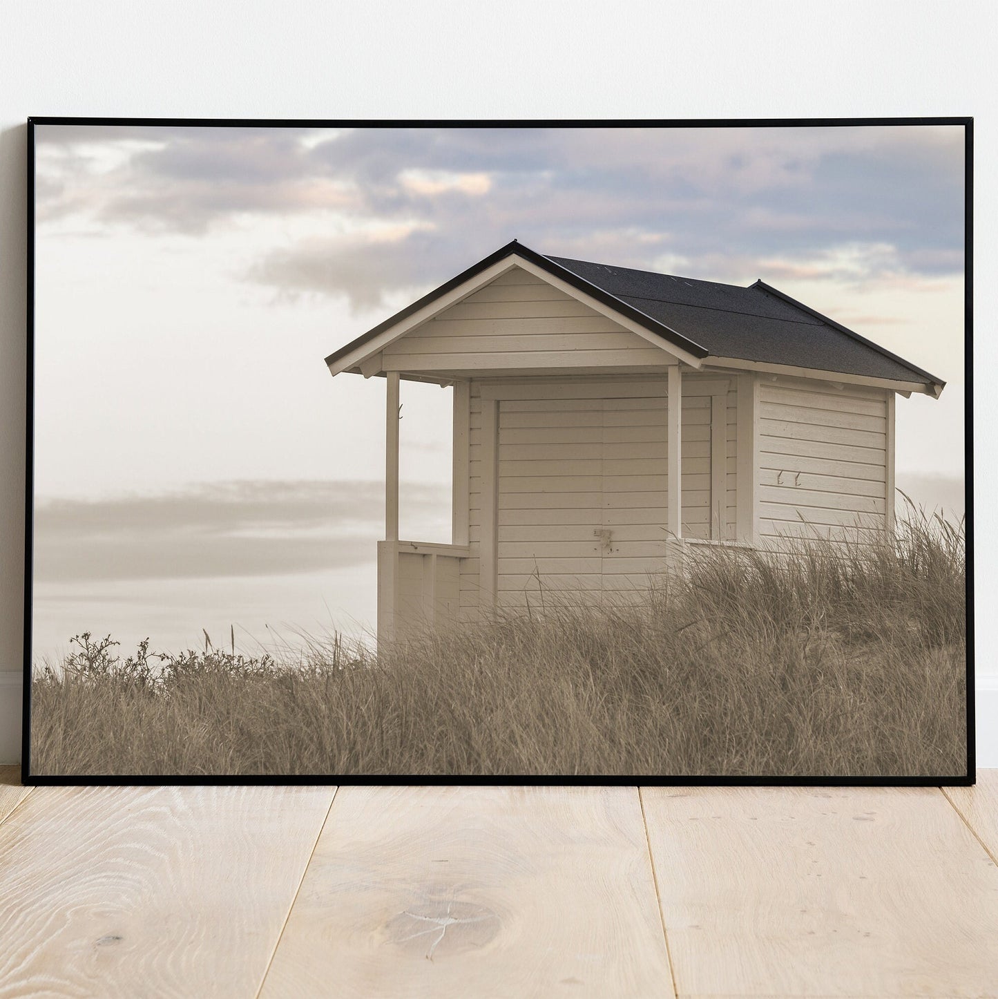 Serenity Frames 4 Pieces Coastal FRAMED Wall Art