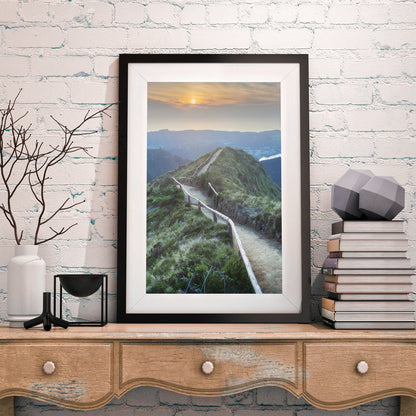 Nature Ways - Nature Forest Art Print Set of 3 FRAMED