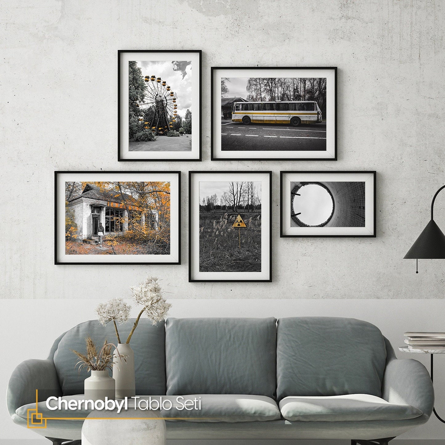 Chernobyl FRAMED Gallery Wall Set